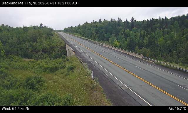 Web Cam image of Blackland (NB Highway 11)