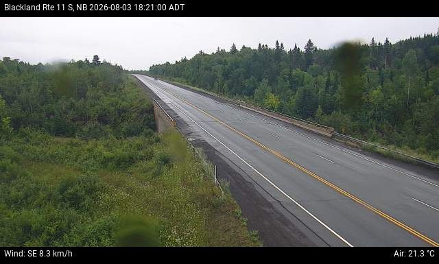 Web Cam image of Blackland (NB Highway 11)
