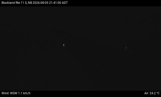 Web Cam image of Blackland (NB Highway 11)