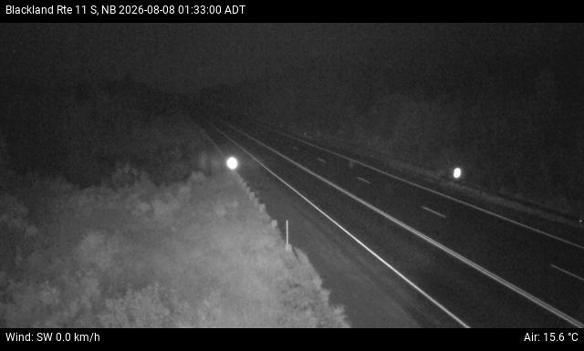 Web Cam image of Blackland (NB Highway 11)
