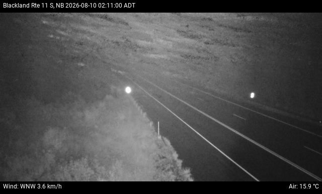 Web Cam image of Blackland (NB Highway 11)