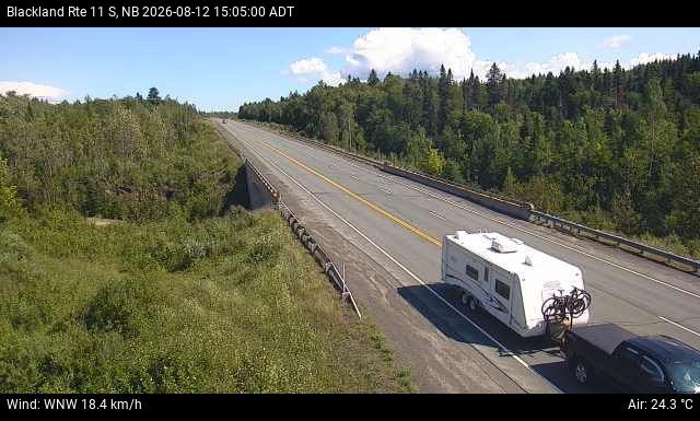 Web Cam image of Blackland (NB Highway 11)