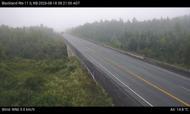 Web Cam image of Blackland (NB Highway 11)