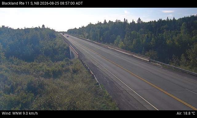 Web Cam image of Blackland (NB Highway 11)