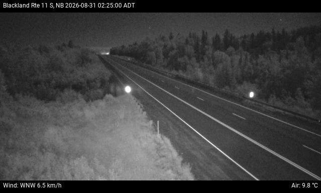 Web Cam image of Blackland (NB Highway 11)