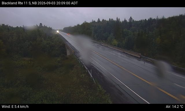 Web Cam image of Blackland (NB Highway 11)