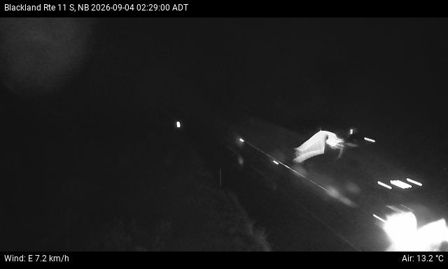 Web Cam image of Blackland (NB Highway 11)