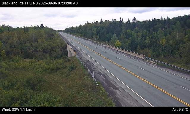 Web Cam image of Blackland (NB Highway 11)