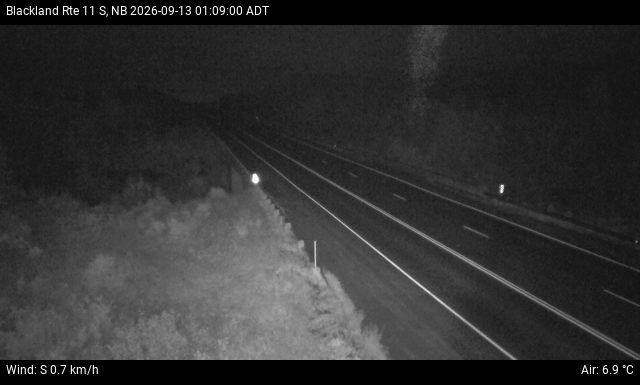 Web Cam image of Blackland (NB Highway 11)