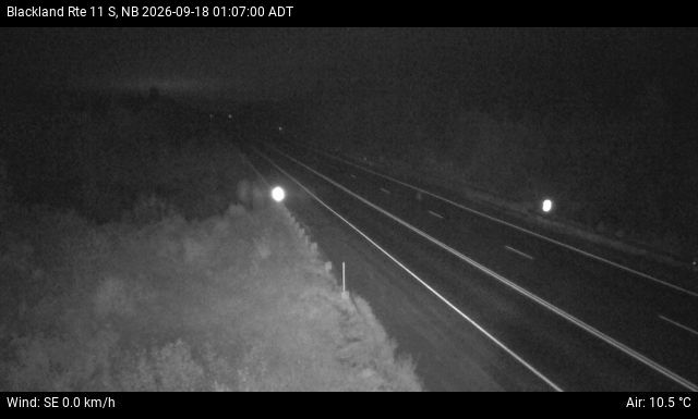 Web Cam image of Blackland (NB Highway 11)