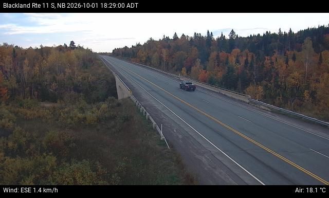 Web Cam image of Blackland (NB Highway 11)