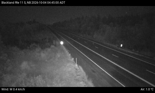 Web Cam image of Blackland (NB Highway 11)