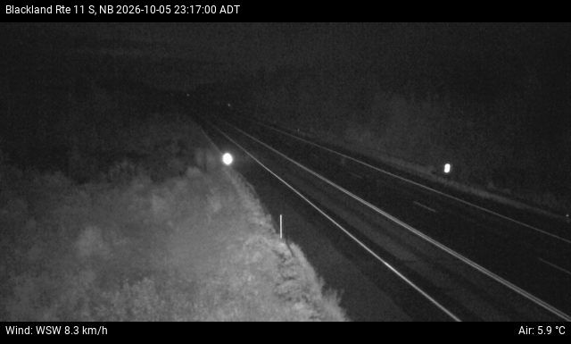 Web Cam image of Blackland (NB Highway 11)