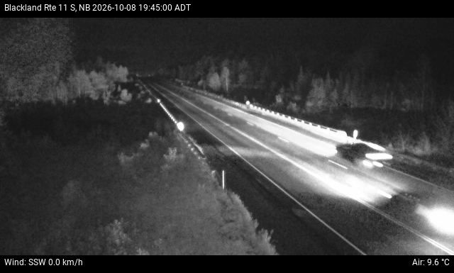 Web Cam image of Blackland (NB Highway 11)