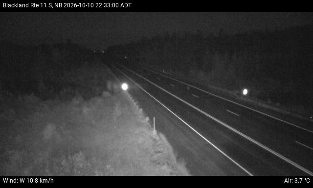 Web Cam image of Blackland (NB Highway 11)