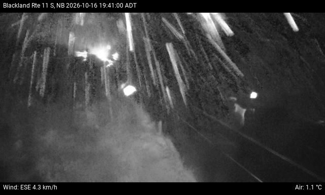 Web Cam image of Blackland (NB Highway 11)