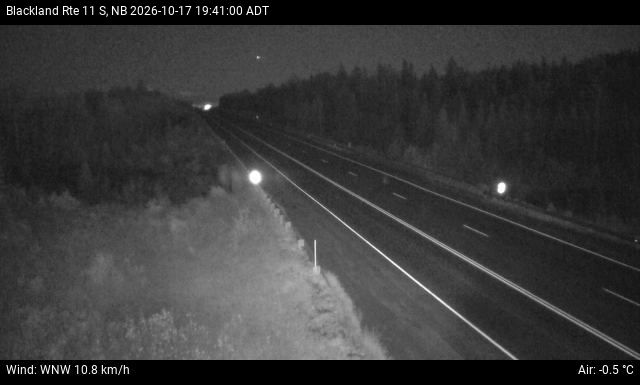 Web Cam image of Blackland (NB Highway 11)