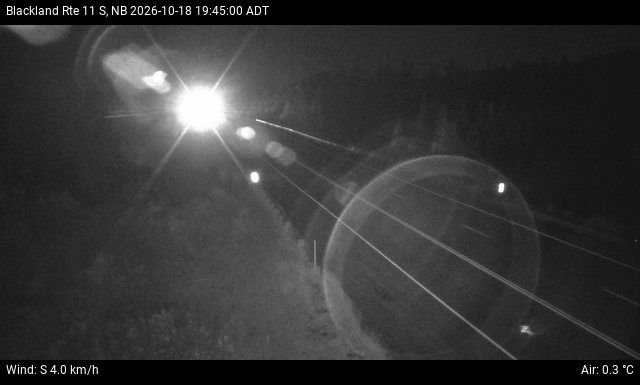 Web Cam image of Blackland (NB Highway 11)