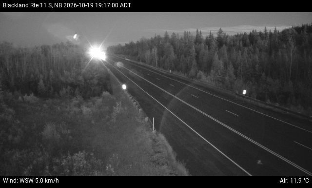 Web Cam image of Blackland (NB Highway 11)