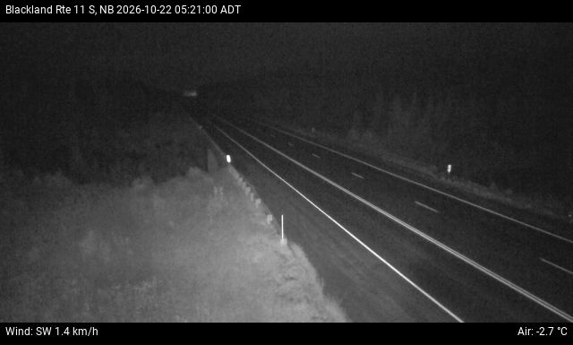 Web Cam image of Blackland (NB Highway 11)