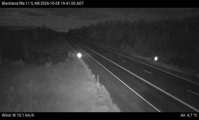 Web Cam image of Blackland (NB Highway 11)