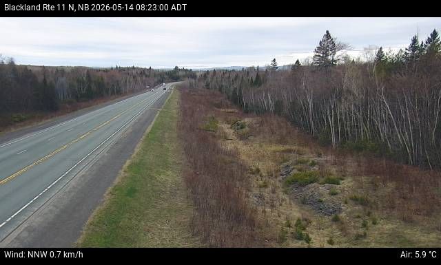 Web Cam image of Blackland (NB Highway 11)