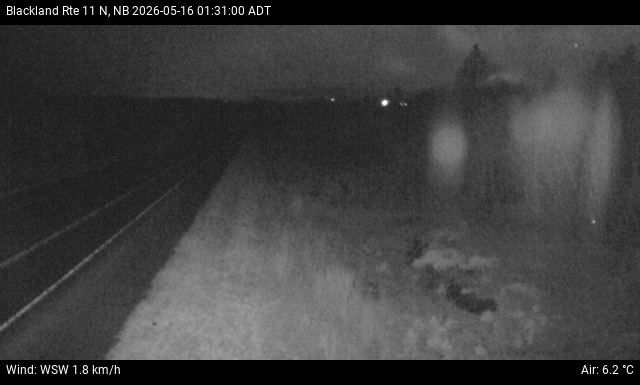 Web Cam image of Blackland (NB Highway 11)