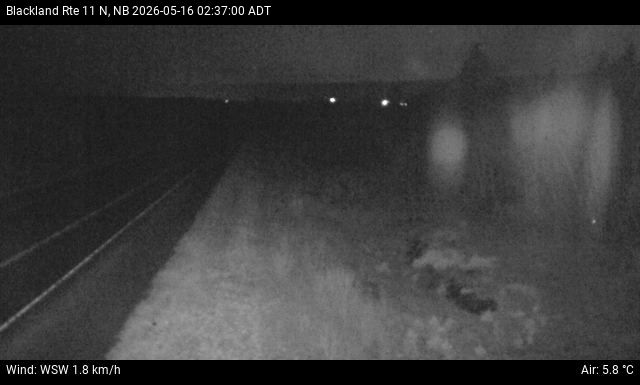Web Cam image of Blackland (NB Highway 11)
