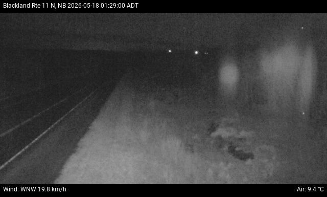 Web Cam image of Blackland (NB Highway 11)