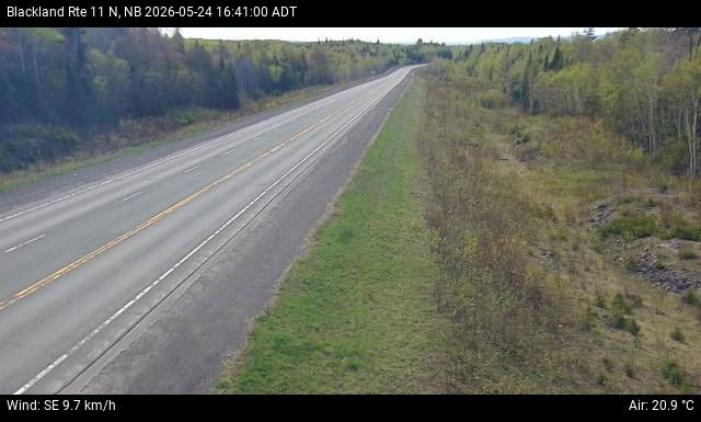 Web Cam image of Blackland (NB Highway 11)