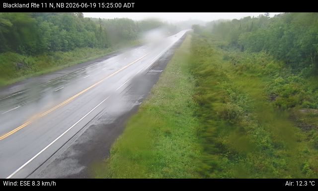 Web Cam image of Blackland (NB Highway 11)