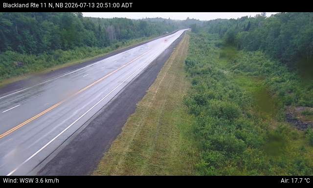 Web Cam image of Blackland (NB Highway 11)