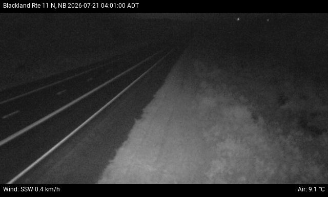 Web Cam image of Blackland (NB Highway 11)