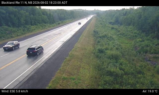 Web Cam image of Blackland (NB Highway 11)