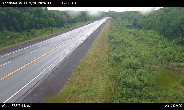Web Cam image of Blackland (NB Highway 11)