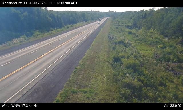 Web Cam image of Blackland (NB Highway 11)