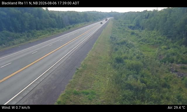 Web Cam image of Blackland (NB Highway 11)