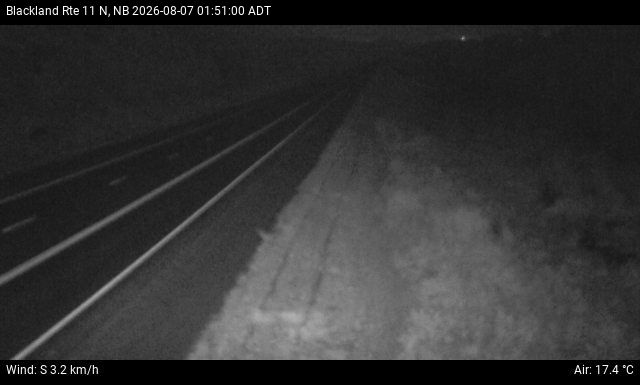 Web Cam image of Blackland (NB Highway 11)