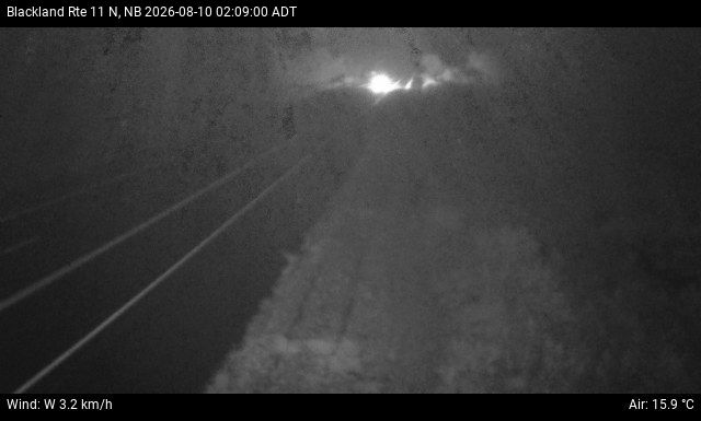 Web Cam image of Blackland (NB Highway 11)