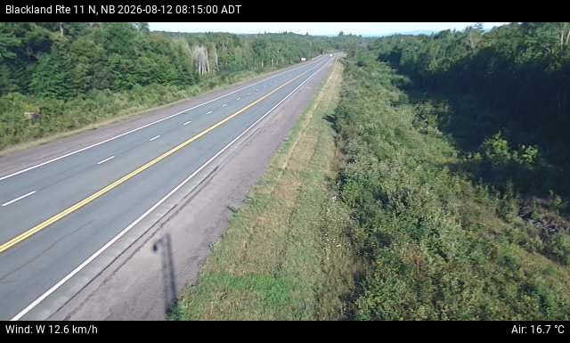 Web Cam image of Blackland (NB Highway 11)