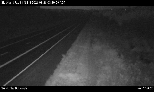 Web Cam image of Blackland (NB Highway 11)