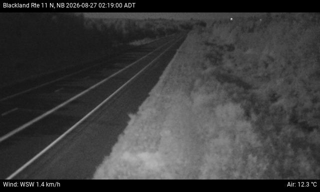 Web Cam image of Blackland (NB Highway 11)