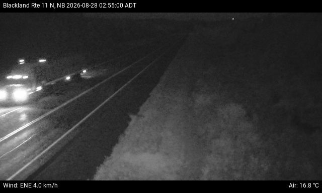 Web Cam image of Blackland (NB Highway 11)