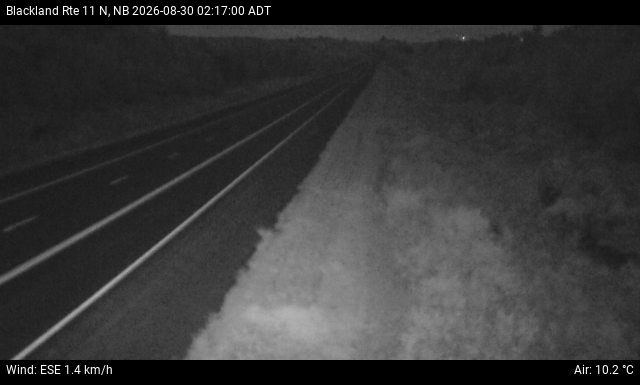 Web Cam image of Blackland (NB Highway 11)