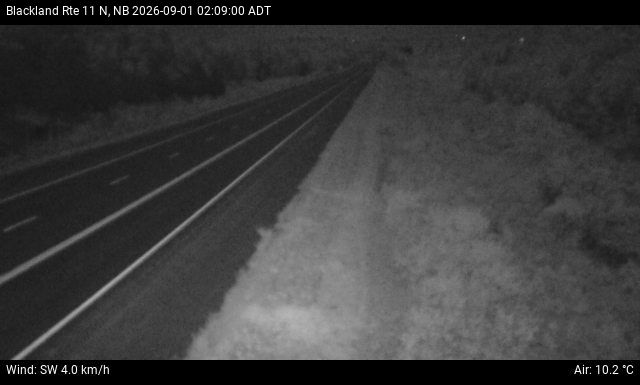 Web Cam image of Blackland (NB Highway 11)