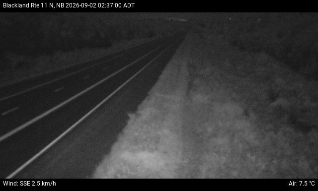 Web Cam image of Blackland (NB Highway 11)