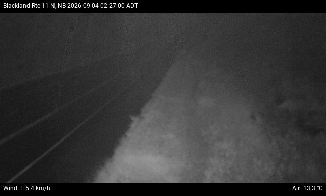 Web Cam image of Blackland (NB Highway 11)
