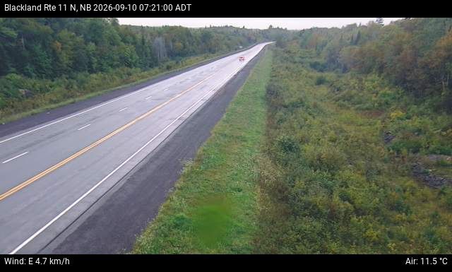 Web Cam image of Blackland (NB Highway 11)
