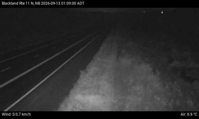 Web Cam image of Blackland (NB Highway 11)