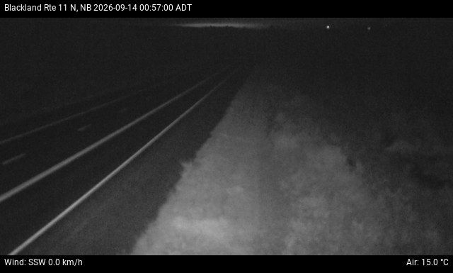 Web Cam image of Blackland (NB Highway 11)
